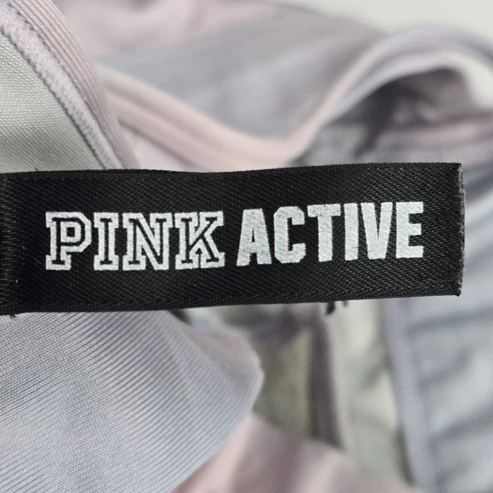 PINK Women Sports Bra‎ XL Blue Pastel Ombre Ultimate Lightly Pullover